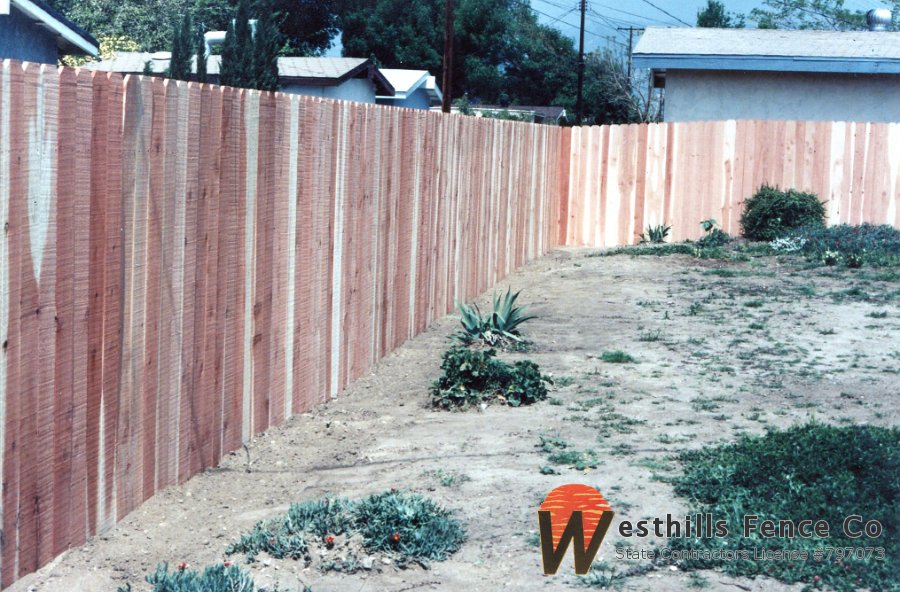 Redwood dog deals ear fence